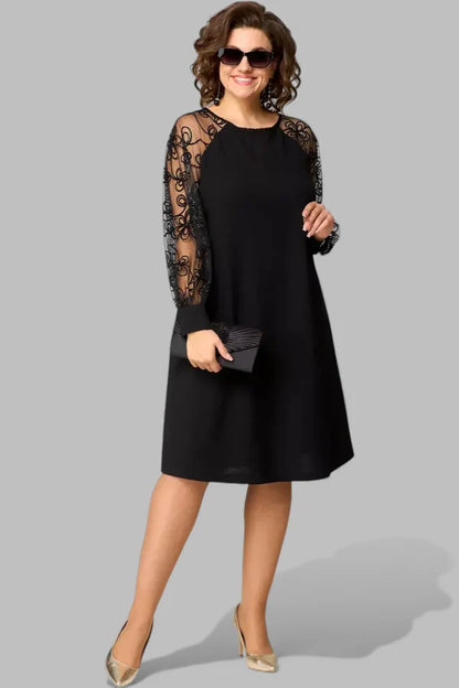 Irielle™ | Festliches Midi-Spitzenkleid